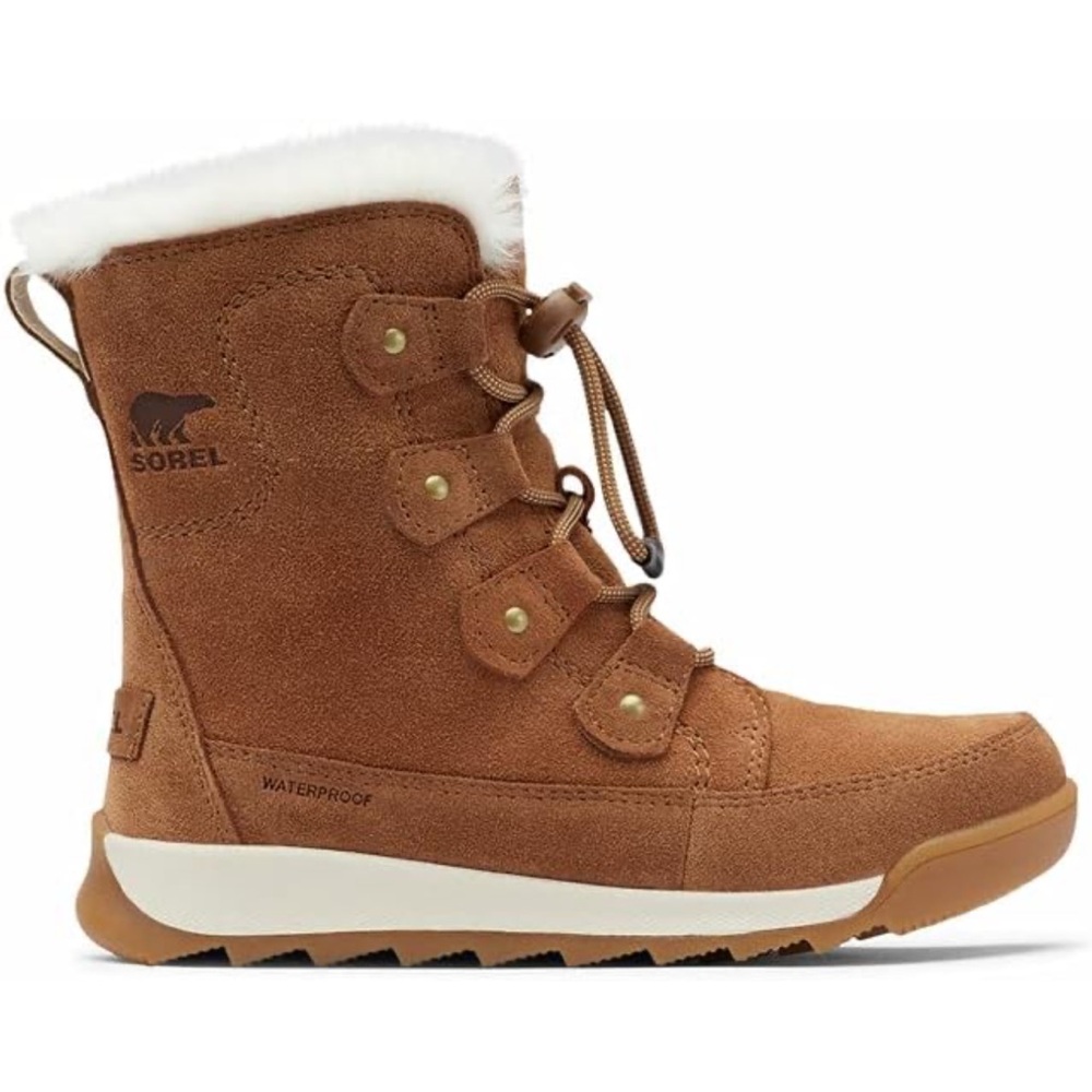 Brand New Sorel Brown Suede and Fleece Winter Boots - Picture 3 of 13